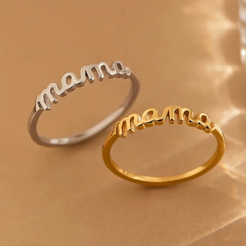 Mama Accent Ring