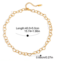 Rosette Accent Necklace