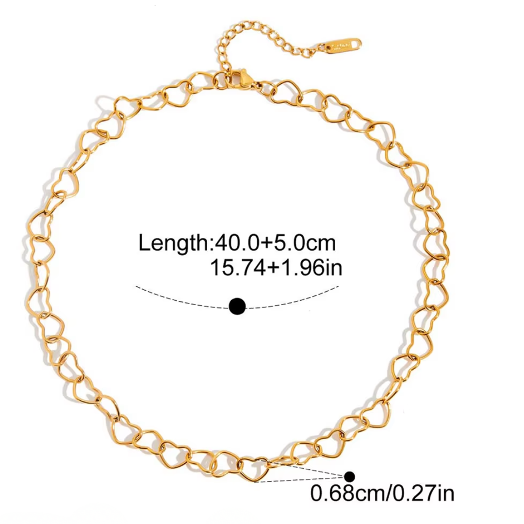 Rosette Accent Necklace
