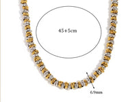 Navy Accent Necklace