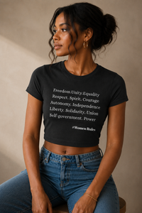 #WomenRules Tee - Black