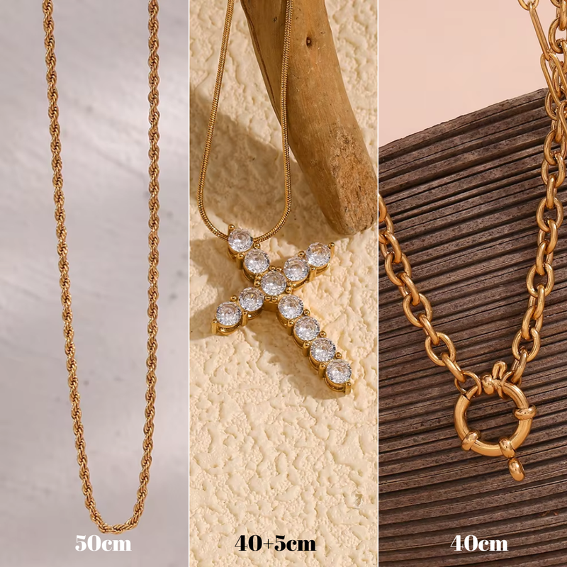 Zirale Necklace Stack